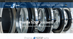 Desktop Screenshot of pralnia-szop.com.pl