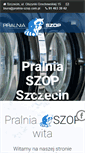 Mobile Screenshot of pralnia-szop.com.pl